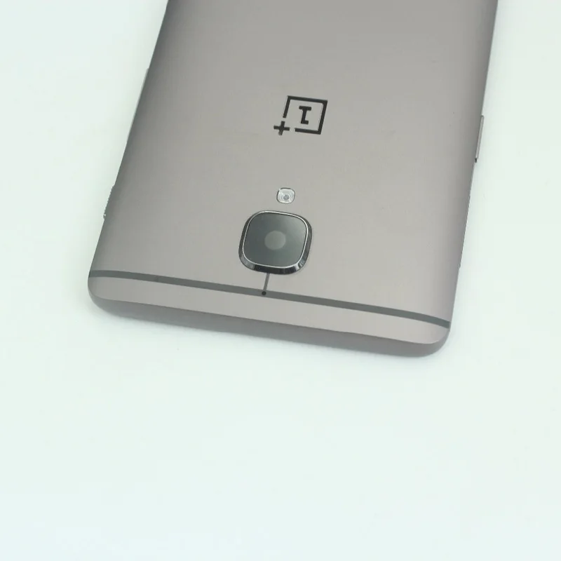 Для Oneplus 3 3T металлический задний корпус крышка замена задняя дверь батарейный чехол со слотом для карт/Боковая кнопка/стекло объектива