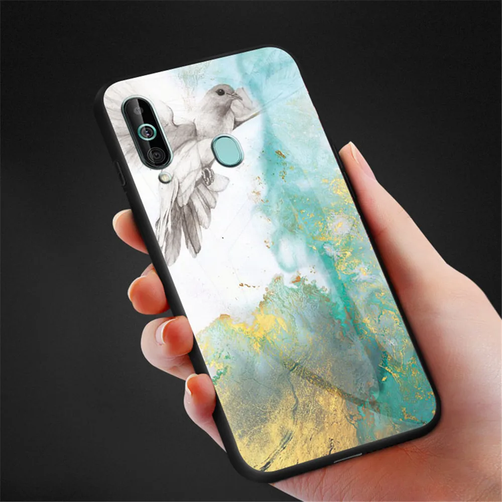 Phone Cases sFor Samsung Galaxy A60 Case Luxurry Marble Tempered Glass Soft Silicone Cover For Galaxy A60 A 60 Case Cover Capa Phone Cases sFor Samsung Galaxy A60 Case Luxurry Marble Tempered Glass Soft Silicone Cover For Galaxy A60 A 60 Case Cover Capa