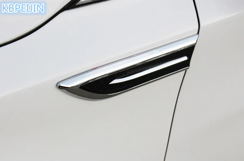 1 пара авто акула жабры 3D Vent Воздушный поток крыло наклейка для Opel Mokka zafira b corsa d astra