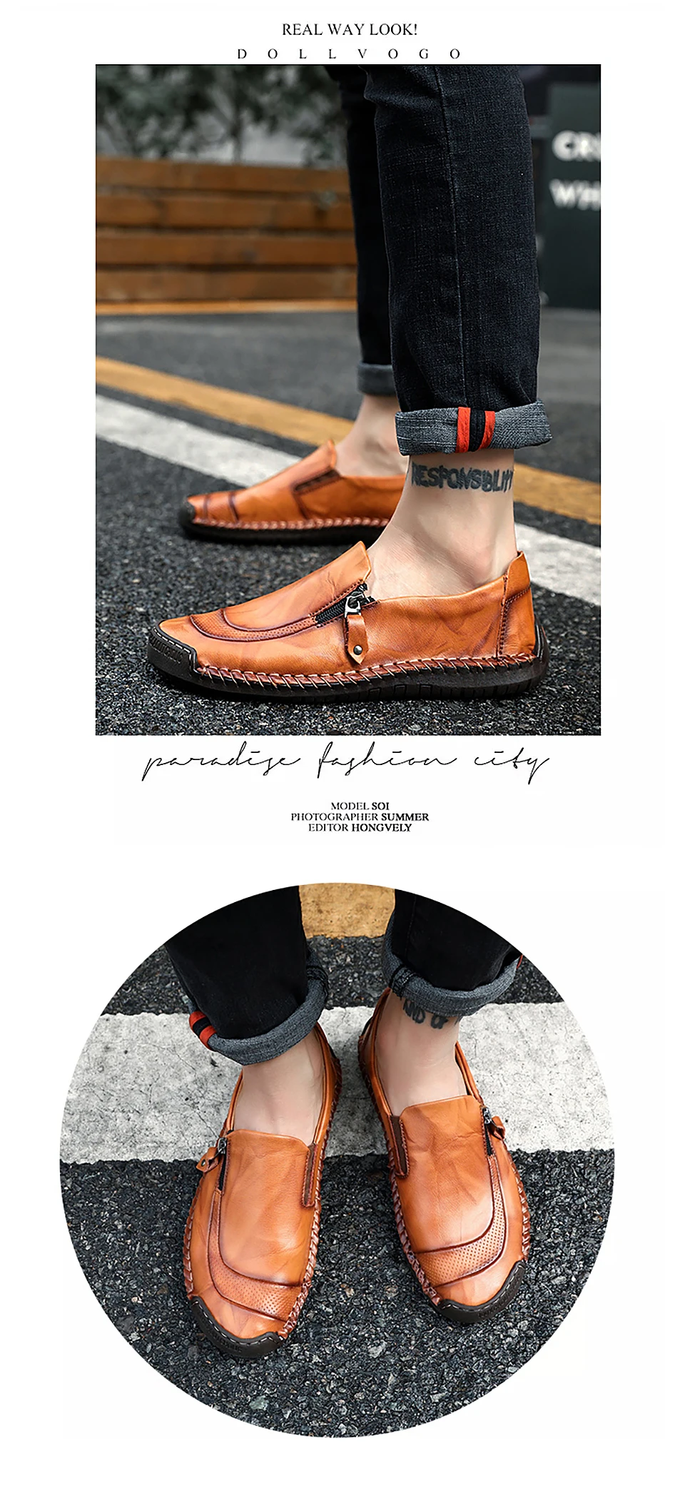 Г. Новая брендовая мужская обувь из натуральной кожи, большие размеры 38-48 модная повседневная обувь дышащие мужские лоферы на плоской подошве, Мужская обувь для вождения