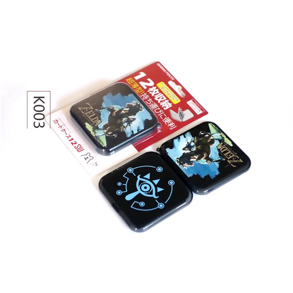 Дорожный переключатель 12 в 1 портативный чехол Коробка для карточных игр Жесткий Корпус для nintendo Switch NS игры - Цвет: K003