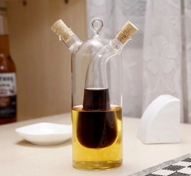 1 шт. высокотемпературная бутылка для специй, бутылка для масла и уксуса, стеклянный сосуд для соусов, герметичное стекло для хранения винных бутылок X 010