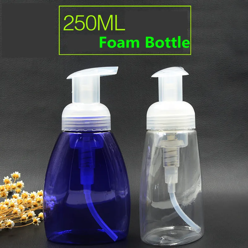 250ml 1ps/lot Foaming Soap Dispenser Empty Bottles Hand Soap Liquid