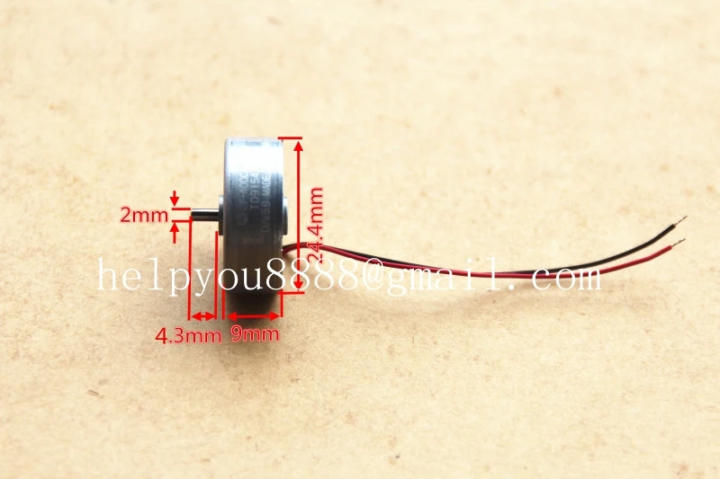 Dc Motor RF-400CA-12265 RF-300CA-12265 Spindle motor D/V5.9 RF400CA12265 5.9V CD/DVD Motor RF 400CA 12265 20pcs