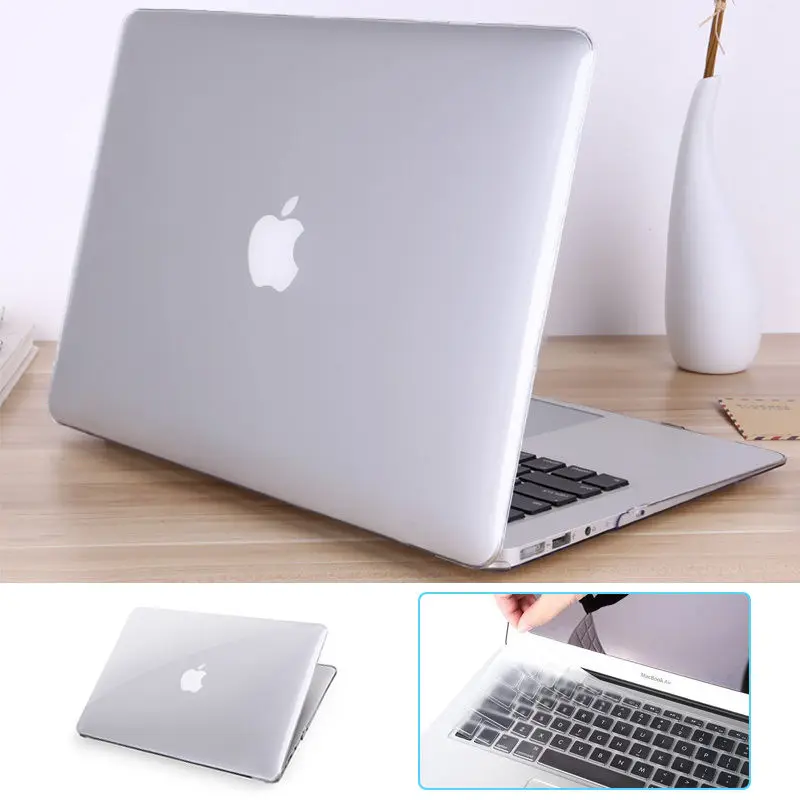 Case For Apple MacBook Air 13 Clear Laptop Case Cover for MacBook Air 11.6 13.3 Retina 12 13.3 15.4 Pro 13.3 Gift keyboard Skin