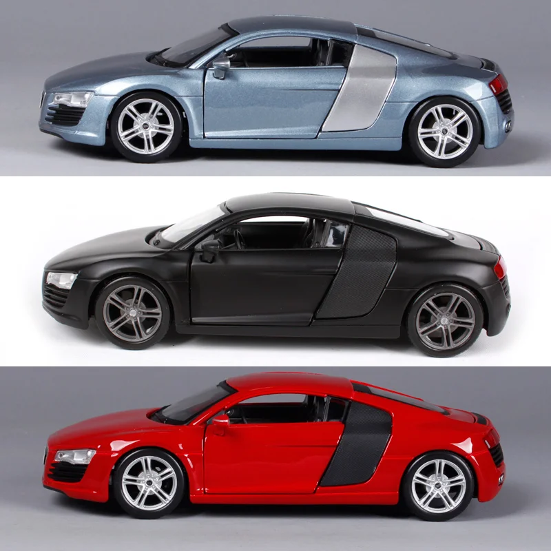 Спортивный автомобиль Maisto 1:24 Audi R8 литая модель автомобиля игрушечная новая в