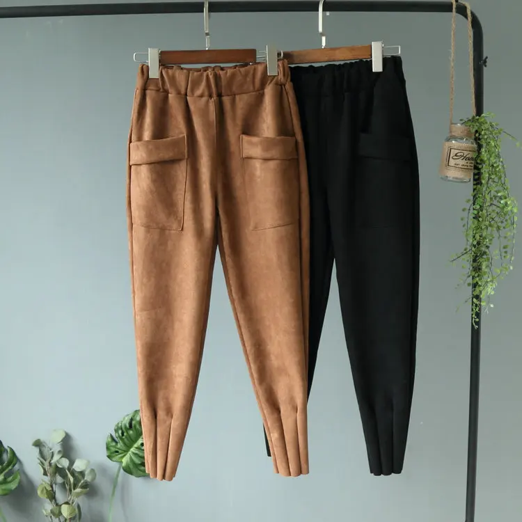 Pantalon Mujer, женские штаны-шаровары, новые женские штаны, ограниченная серия, Vadim,,, зимний стиль, хорошее качество