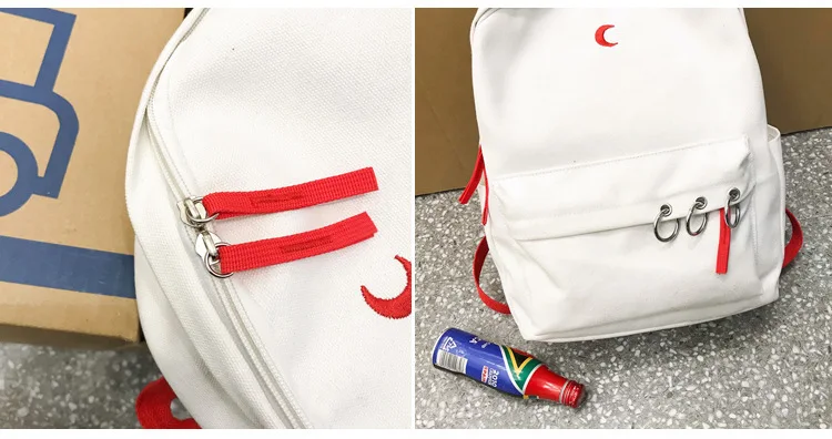 Mochila de Viagem Da Lona Mulheres Mochila