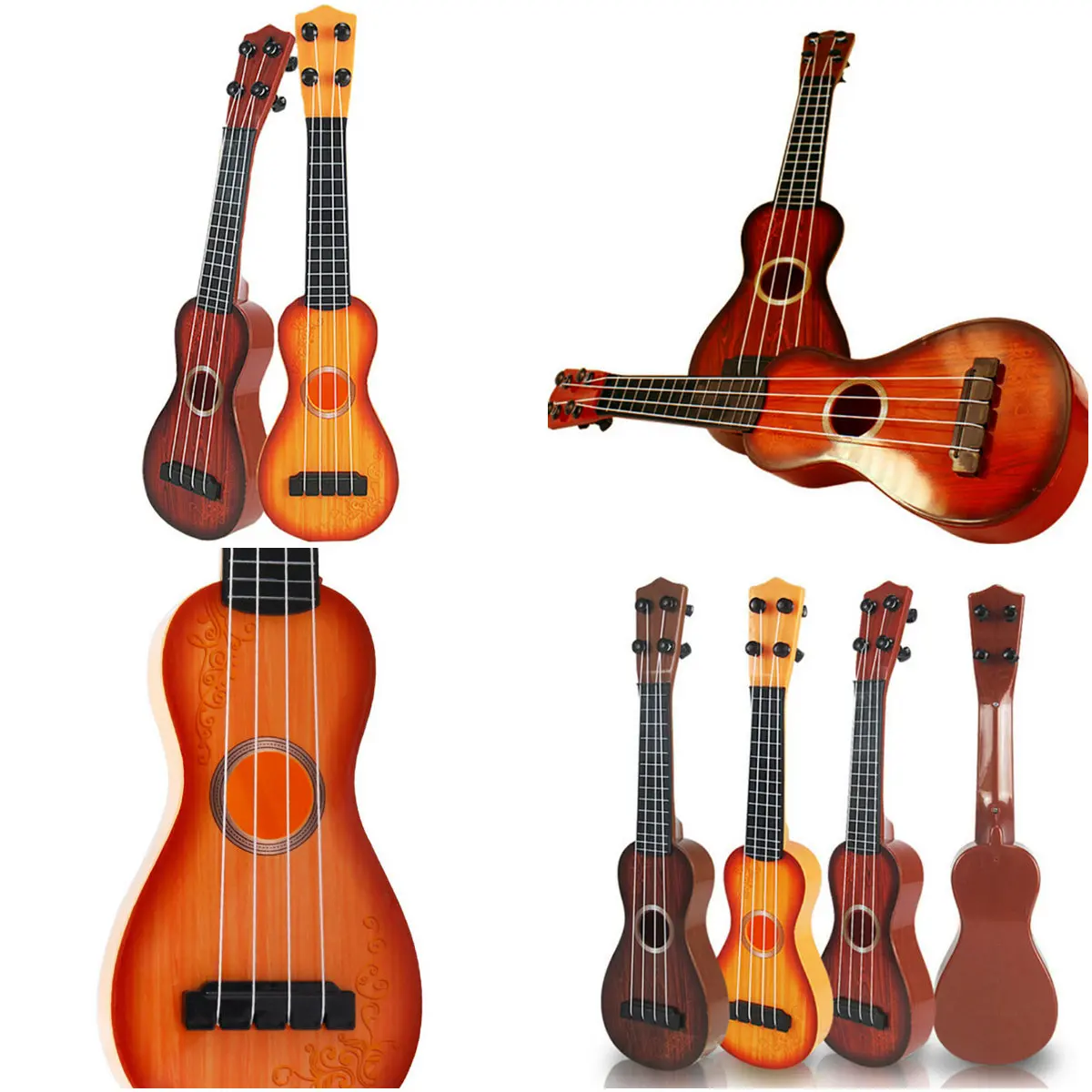 plastic Ukulele Beginner Children Gift Hawaiian Instrument String