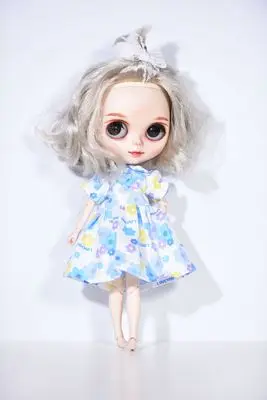 Новинка 1/6 рост 26-28 см BJD YOSD Blythe кукольная одежда милое платье - Цвет: 03