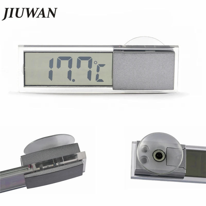 

1Pc Car Smart Number Display Temperature Instruments Accessories LCD Digital Thermometer Auto Window Outdoor Energy-saving Gauge