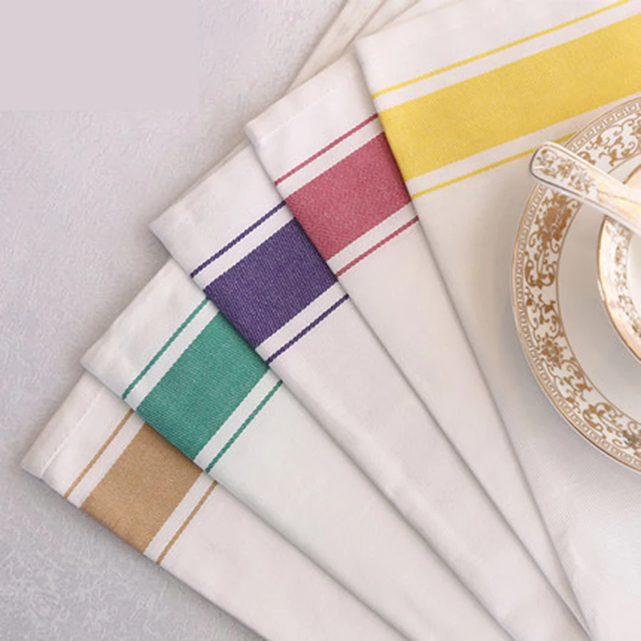 Jacquard Cotton Soft Safe Durable Cloth Napkins Paper Beautiful