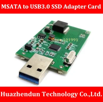 

MSATA to USB3.0 Solid State Disk Adapter Card MINI PCI-E SSD Adapter Card USB3.0 Adapter Card Module Wi-Fi Adapter