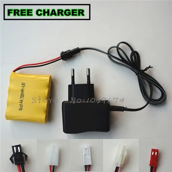 

FREE Charger for A Grade 4.8V 700MAH AA Ni-CD Rechargeable Battery Packs Cells for Toys Cameras Game Players Power Bank