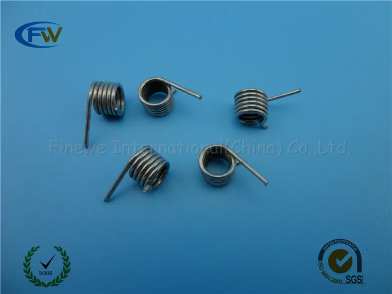Manufacture Custom Adjustable metal small torsion spring adjustable