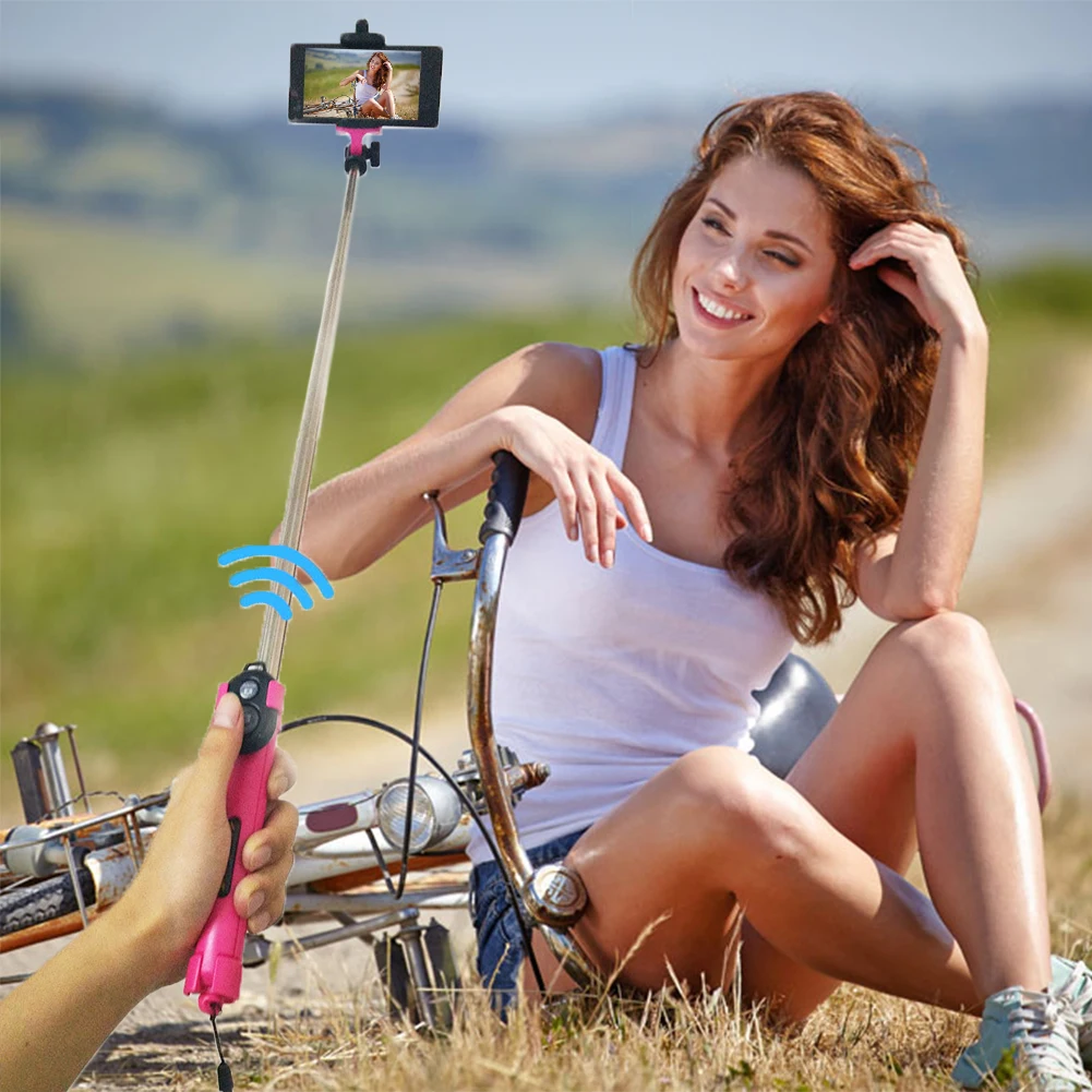 Portable Monopod Bluetooth Remote +Selfie Stick Tripod+ Monopod + 3 in 1 Handheld Extendable Selfie Stick for Samsung iPhone Portable Monopod Bluetooth Remote +Selfie Stick Tripod+ Monopod + 3 in 1 Handheld Extendable Selfie Stick for Samsung iPhone