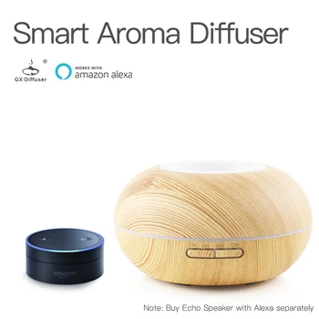 

GX.Diffuser 300ML Smart Wifi Essential Oil Aromathery Diffuser Mist Humidifier With App Voice Control Aroma Diffuser