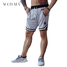 Voobuyla летние спортивные шорты для фитнеса, кросфита, спортивные штаны укороченные компрессионные штаны Нижнее белье для спортзала быстросохнущие шорты для бега