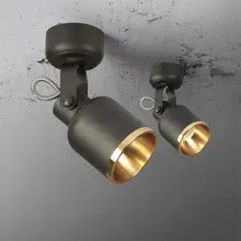 LukLoy LED Ceiling Spotlight Adjustable Illumination Direction Clothing Store Spot Light Nordic Style Downlight Home Down Lights