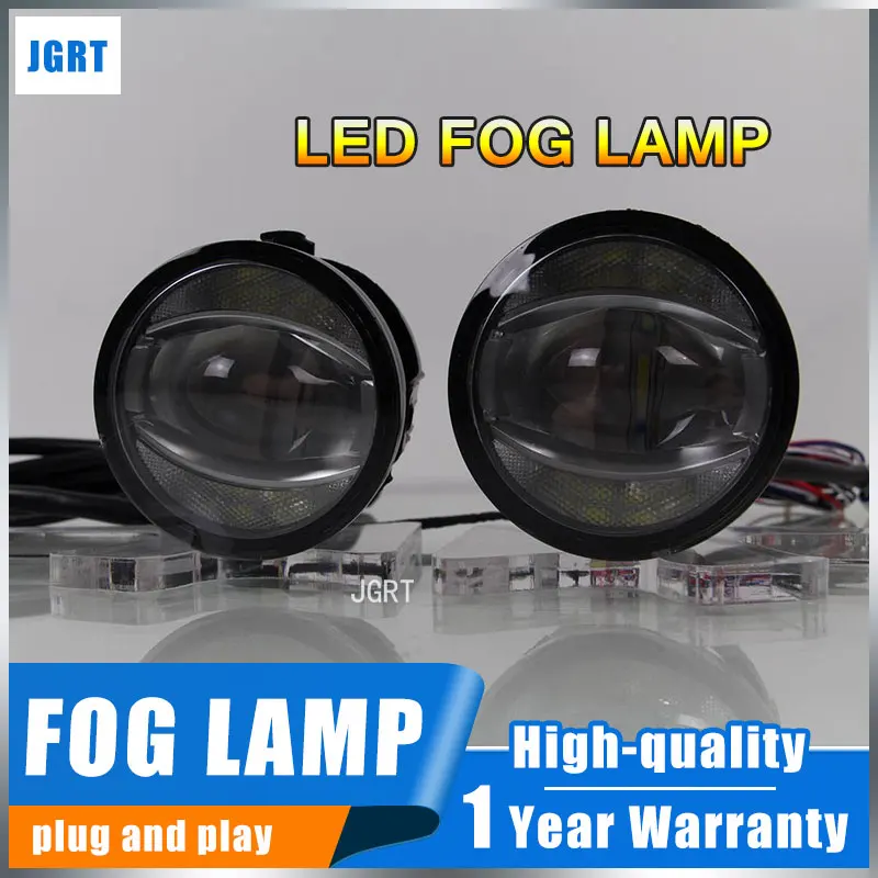 

JGRT 2014-2017 For Citroen C3-XR led fog lights+LED DRL+turn signal lights Car Styling LED Daytime Running Lights LED fog lamps
