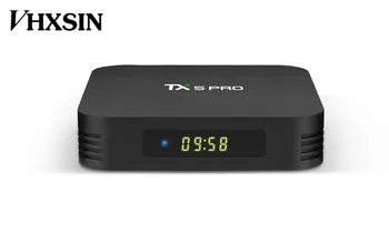 

VHXSIN 20PCS/LOT tx5 pro Amlogic s905 X2 Android 8.1 4GB 32GB S905X2 1080P H.265 4K Google Play Store