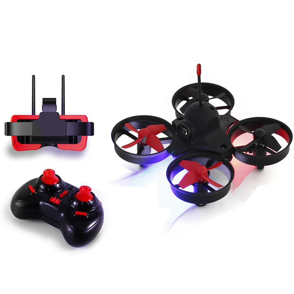 

Micro FPV RC Racing Quadcopter Drones With 5.8G 800TVL 40CH Camera With 3Inch FB-009 FPV Goggles VR FB13S Headset Helicopter Toy