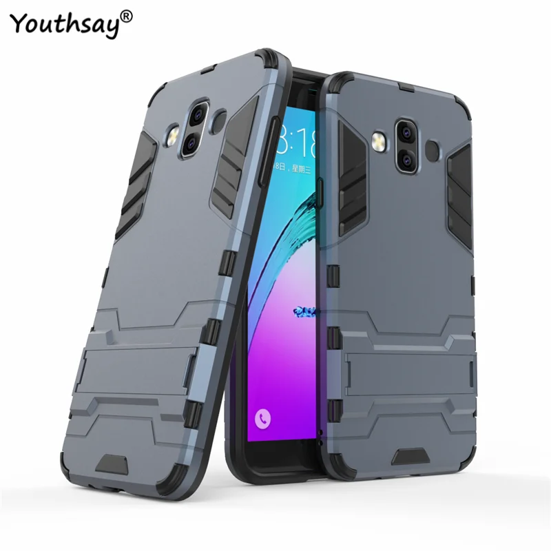 sFor Samsung Galaxy J7 Duo Case Luxury Armor Silicone Phone Case For