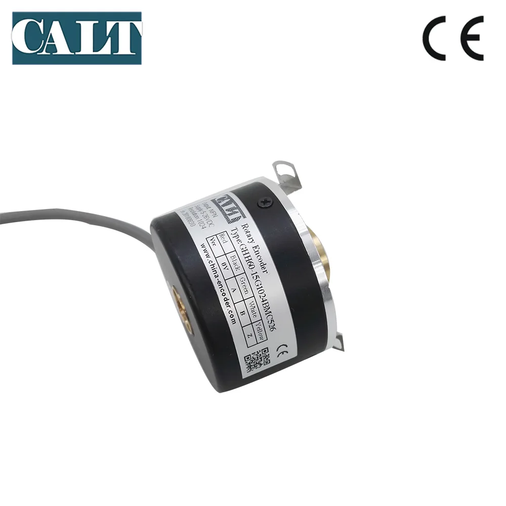 GHH60-15MM полый, датчик положения вала ABZ A-B-Z сигналы такие же с ZKT6015-001G-1024BZ1-5L