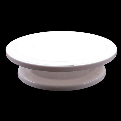 

Round Cake Turntable Mold Desserts Bakery Revolving Cake Sugarcraft DIY Baking Tool