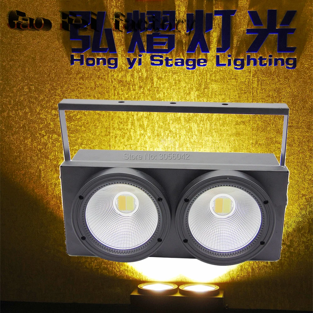 

led par wash cob 2eyes 2x100w LED COB DMX Stage Lighting Effect Warm White for stage dj party