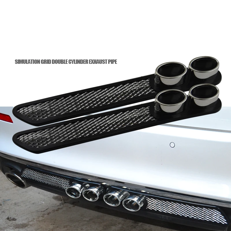 Car styling Universal Auto Car Air Intake Flow Hood Vent Fender Decoration Stickers Cover