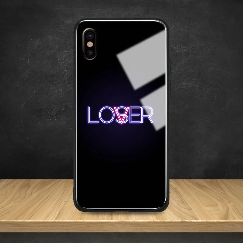 Loser Club Lover Neon lamp Tempered Glass Soft Silicone