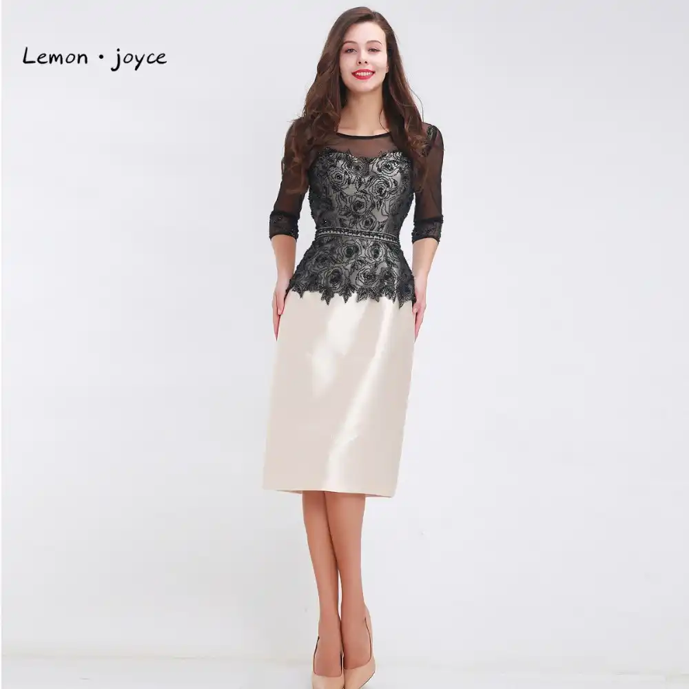 lemon mother of the bride dress