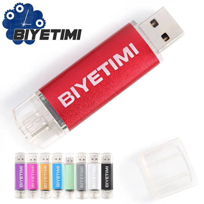 

2019 new arrival otg Usb Flash Drive New Smart Phone 8GB 16GB 32GB Memory Usb Stick 2.0 Pen Drive Pendrive For P