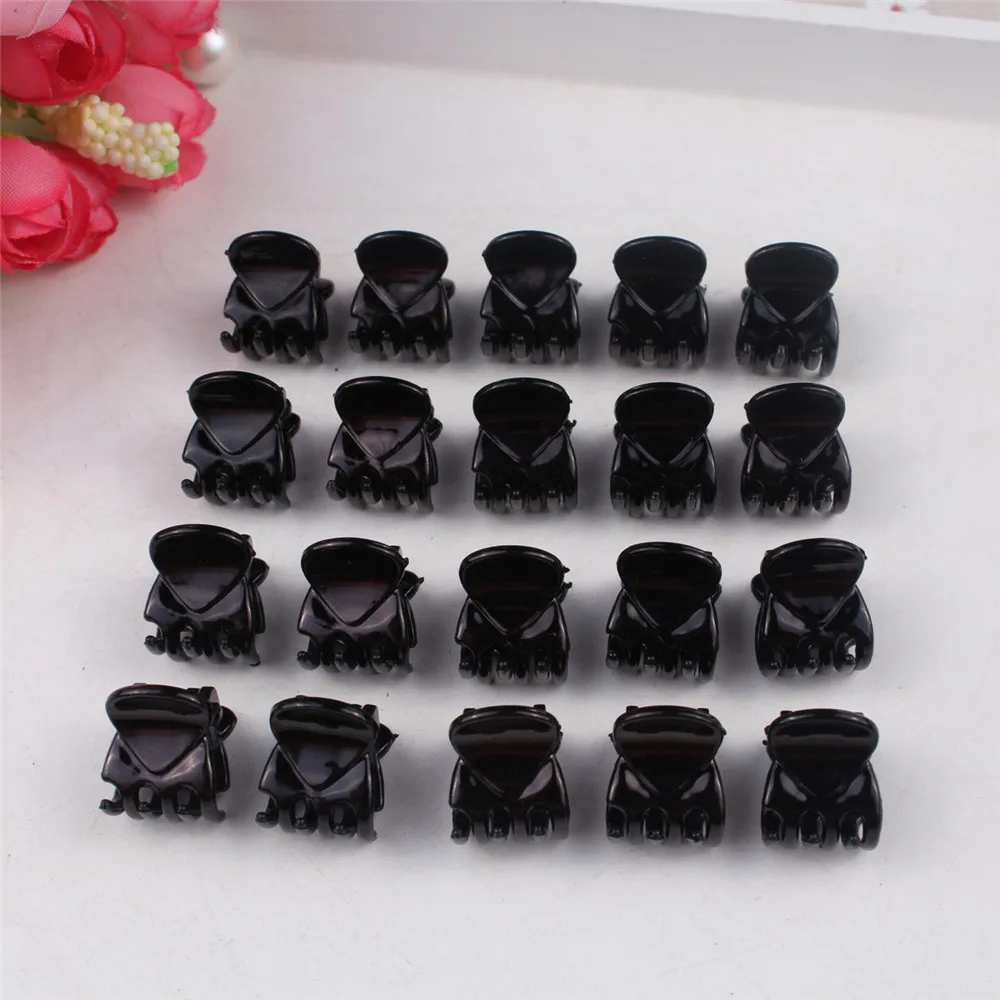 10 PCS Black Hair Clips Clipper Hairclip Barrettes For Women Ladies Plastic 6 Claws Hairpin Headwear Hair Styling Tools 10 PCS Black Hair Clips Clipper Hairclip Barrettes For Women Ladies Plastic 6 Claws Hairpin Headwear Hair Styling Tools