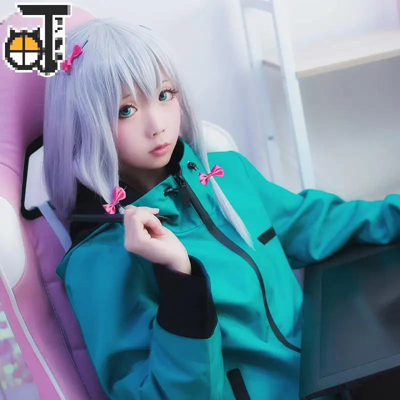 Anime Girl Eromanga Sensei Izumi Sagiri Cosplay Erotic Comic Teacher