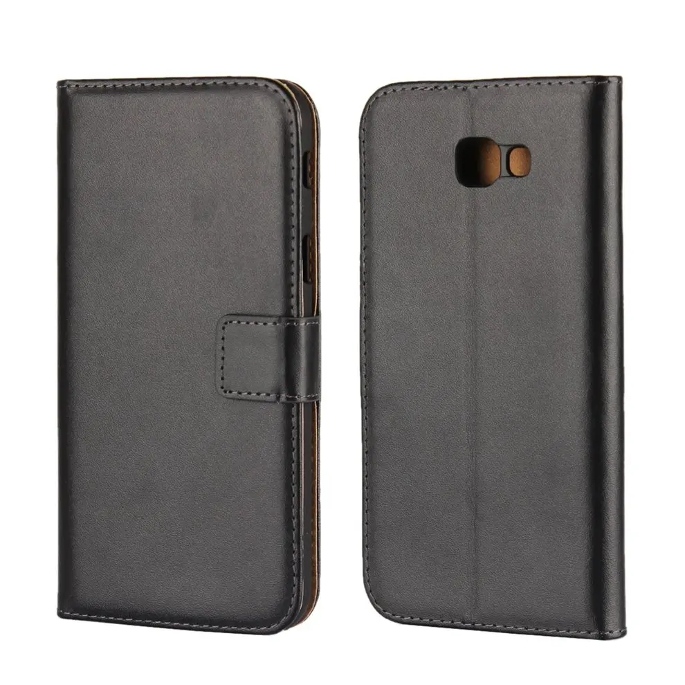 

10 Pcs New Phone Protective Cover Genuine Leather Cover Wallet Cover Shockproof Flip Case For Samsung Models Phone A7 2017