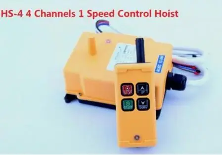 

12V/24V/220V/380V Industry 4 Channels Hoist Crane Radio Remote Control System HS-4