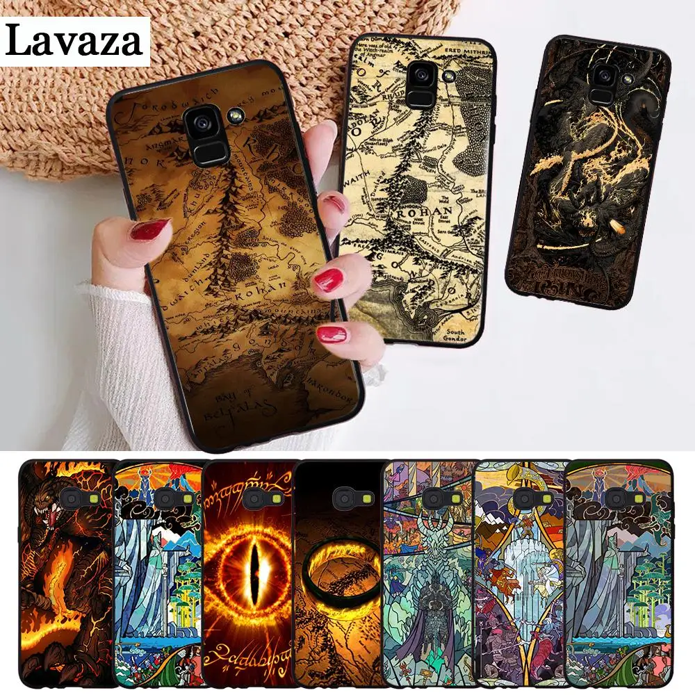 

Lavaza The Lord of The Rings the one ring Silicone Case for Samsung A3 A5 2016 2017 A6 Plus 2018 A7 A8 A9 A10 A30 A40 A50 A70 J6
