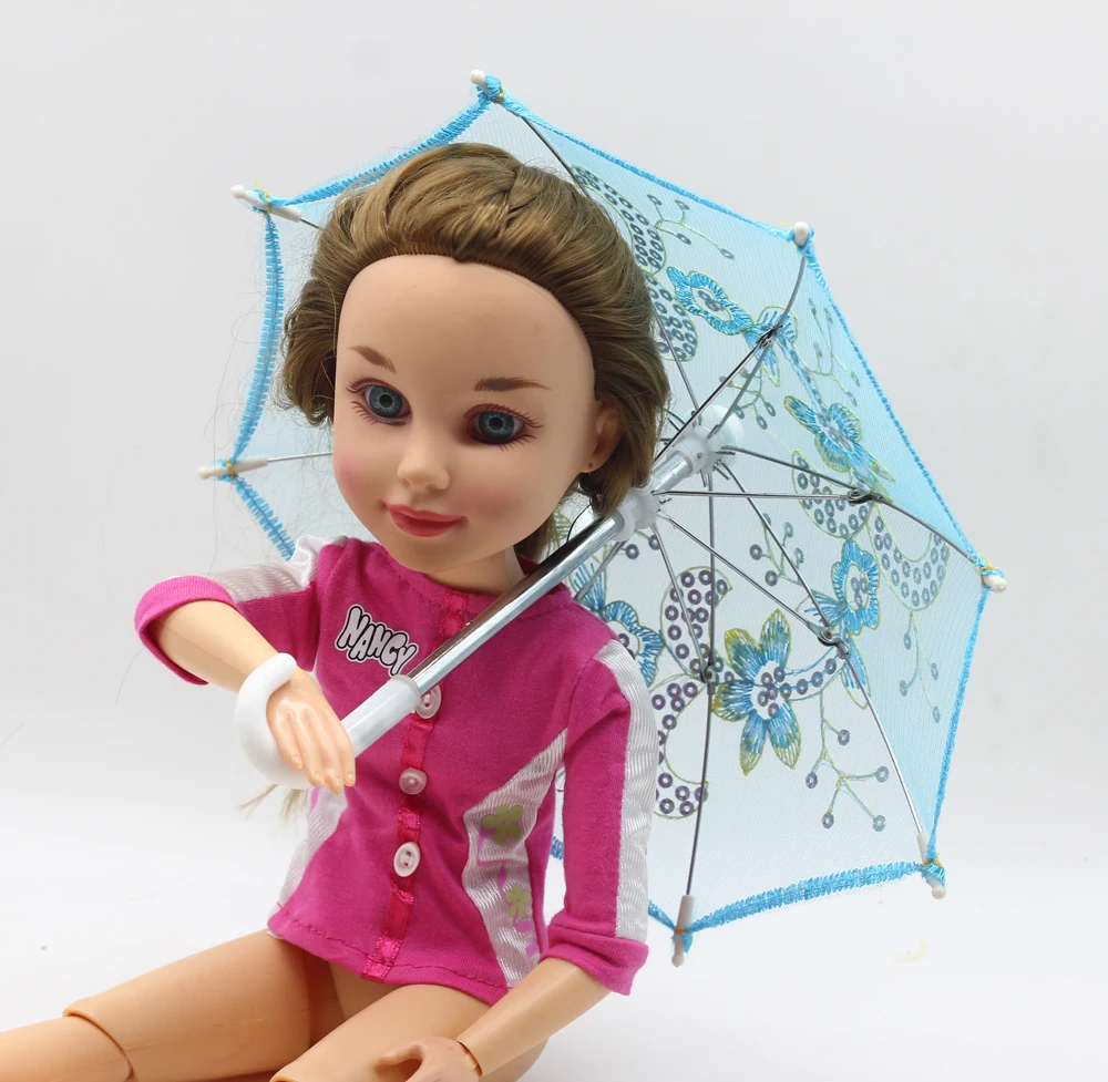 NEW Lace Umbrella Doll Accessories Handmade Doll's Embroidered Umbrella For 1/3 1/4 1/6 BJD Dolls Toy Accessories