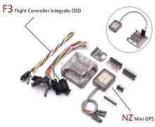 PRO SP Racing F3 Flight Controller Integrate OSD + Ultra Small Ublox 7 Series Mini GPS NZ GPS for Mini 250 210 Quadcopter Drone