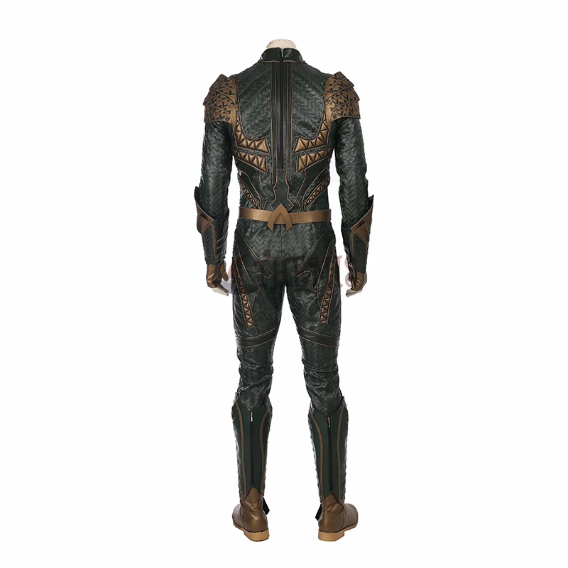 Athemis фильм Лига Справедливости Косплей Aquaman Косплей высококачественные костюмы на заказ