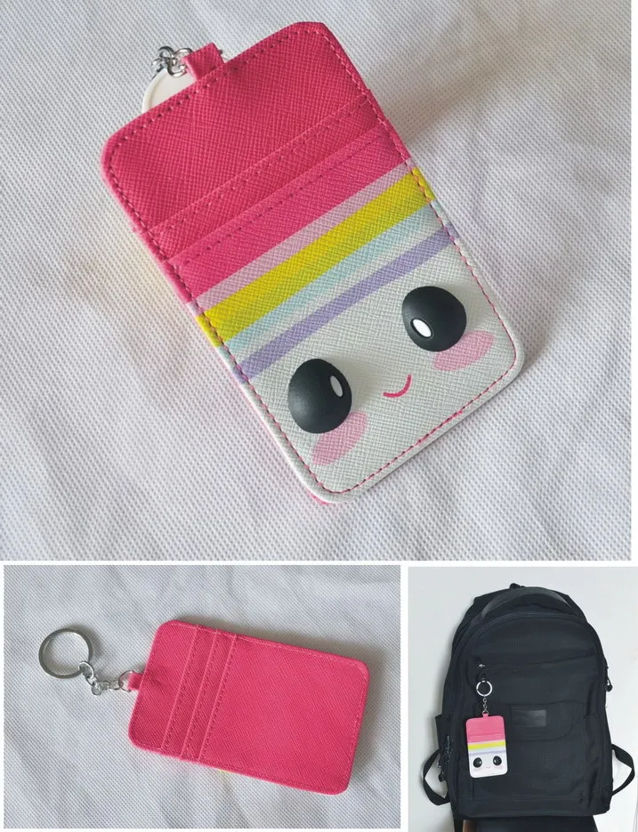 Campus school card holder for student, key chain for student , ID card