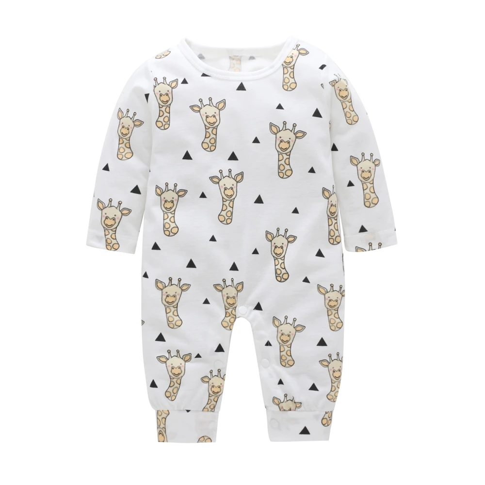Тенденция новорожденных комбинезон для младенцев мальчиков и девочек Детские пижамы Детские штаны-шаровары