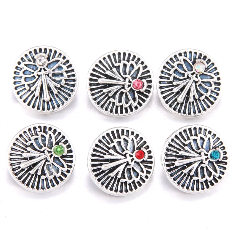 

10pcs/lot Cross Faith Snap Jewelry 12mm Snap Buttons With Rhinestone Charm Button Fit Snap Bracelets Bangles for Women jewelry