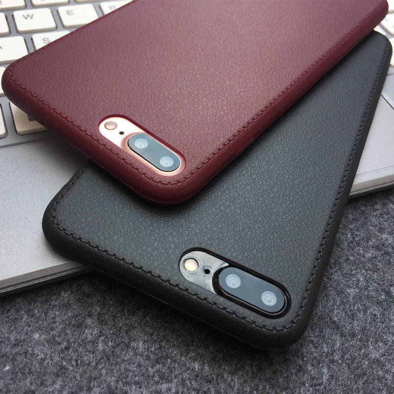 iphone 8 silicone case For iPhone 12 11 Pro Case Soft TPU Ultra Thin Leather Skin Case For iPhone 5S 6S 7 8 Plus Back Cover For iPhone X XR XS Max Case iphone 7 cover