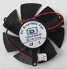 Original 125010-SH2 ZP 12V0.14A 2-line graphics card fan diameter 4.7cm hole spacing 3.9cm ► Photo 1/6