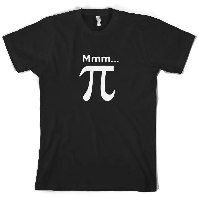 Mmm Pi-Мужская футболка-Maths-Geek-Nerd-10 цветов-Free UK P &amp PMans уникальная хлопковая футболка