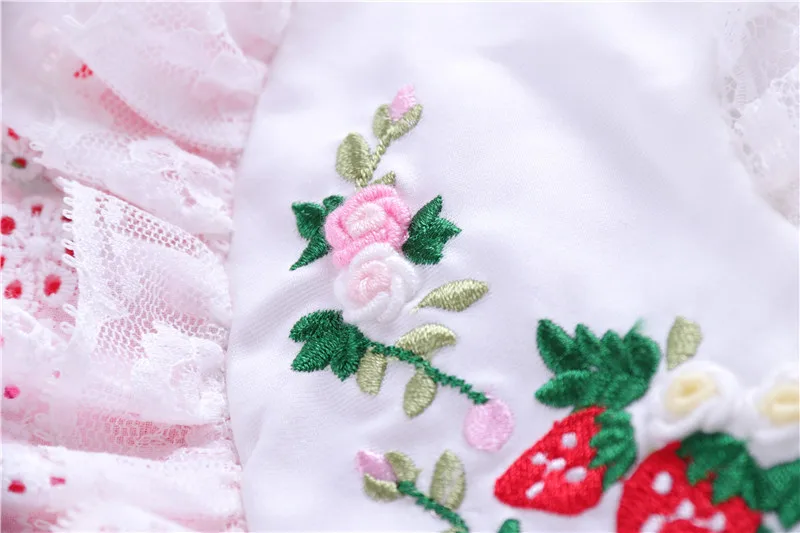 toddler baby girls vintage dress princess long sleeve lace strawberry spanish clothing boutiques kids dresses cute