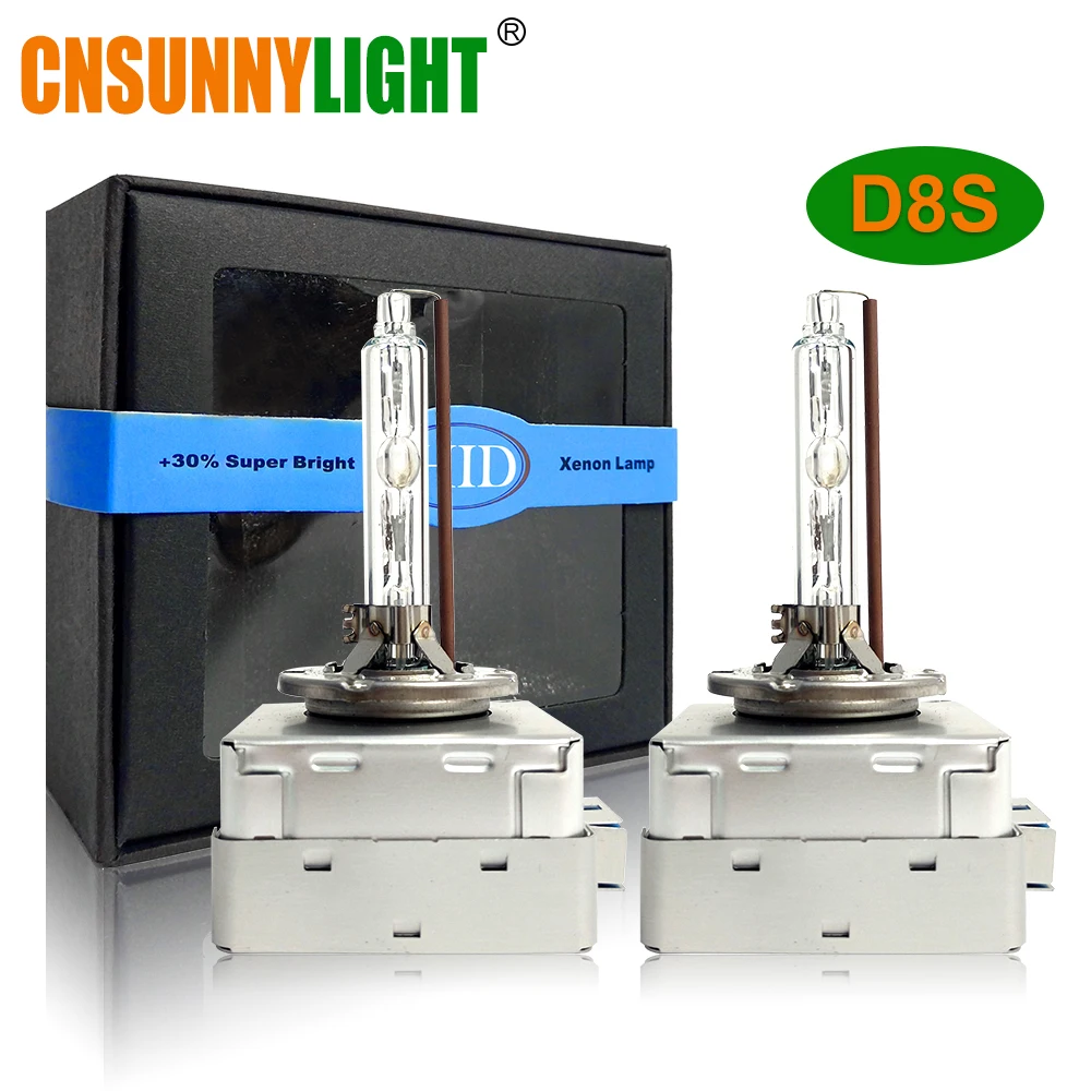 CNSUNNYLIGHT D8S Hid Xenon Globe Bulb Replace for Great Wall Harvard H9 Hama Family M5 Family 4 Ford Mustang Headlight Lights (2)